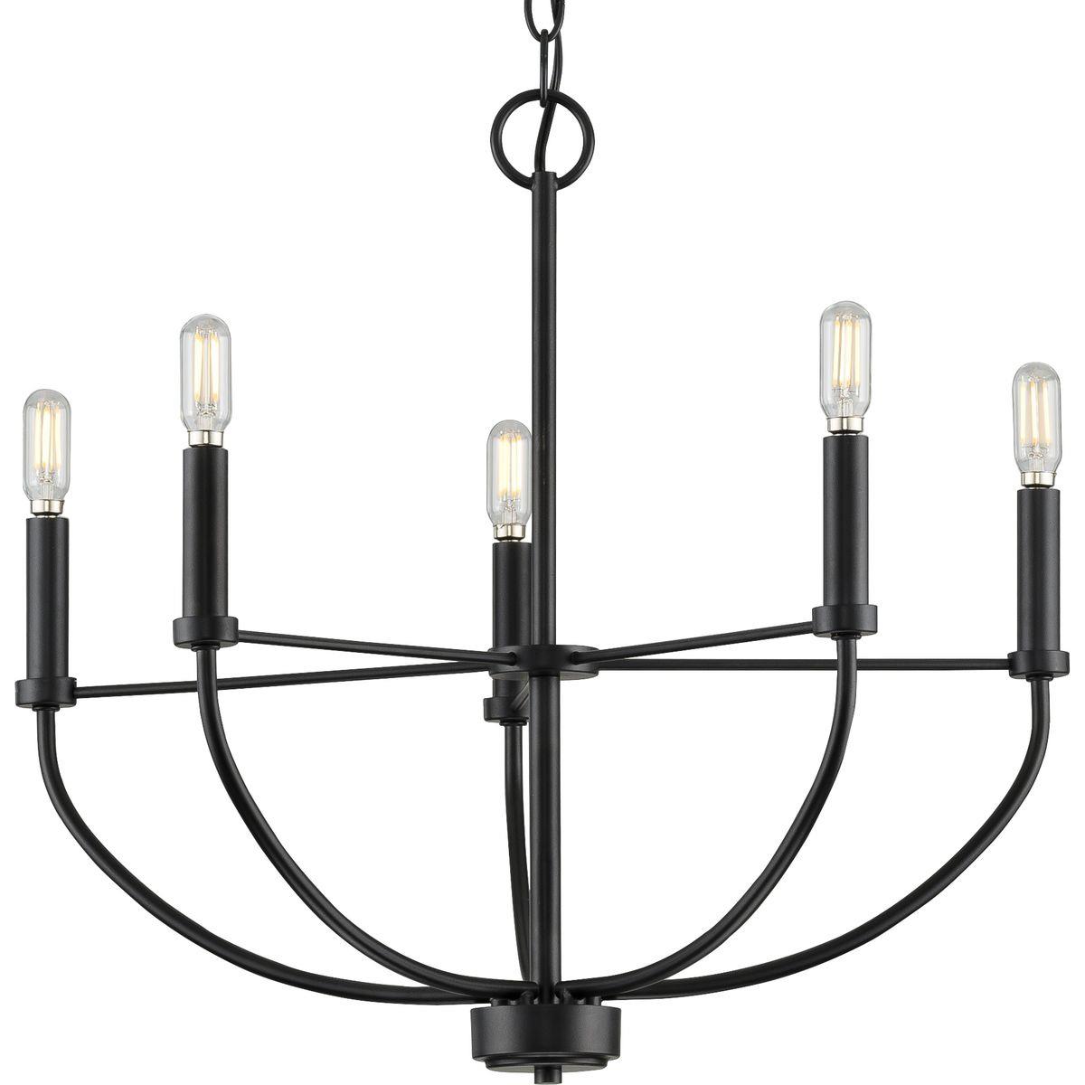 Change 1-Story Breakfast Light to P400202-031 Leyden Matte Black