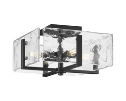 1-Story Foyer Light, P350271-31M, Rivera Matte Black, Bulb=5334000