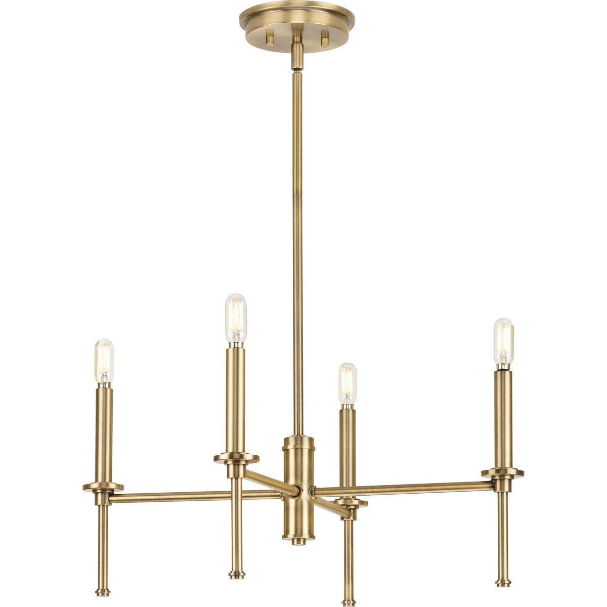 Change Breakfast Light to P400293-___ Elara Collection Four-Light Chandelier, Finish TBD