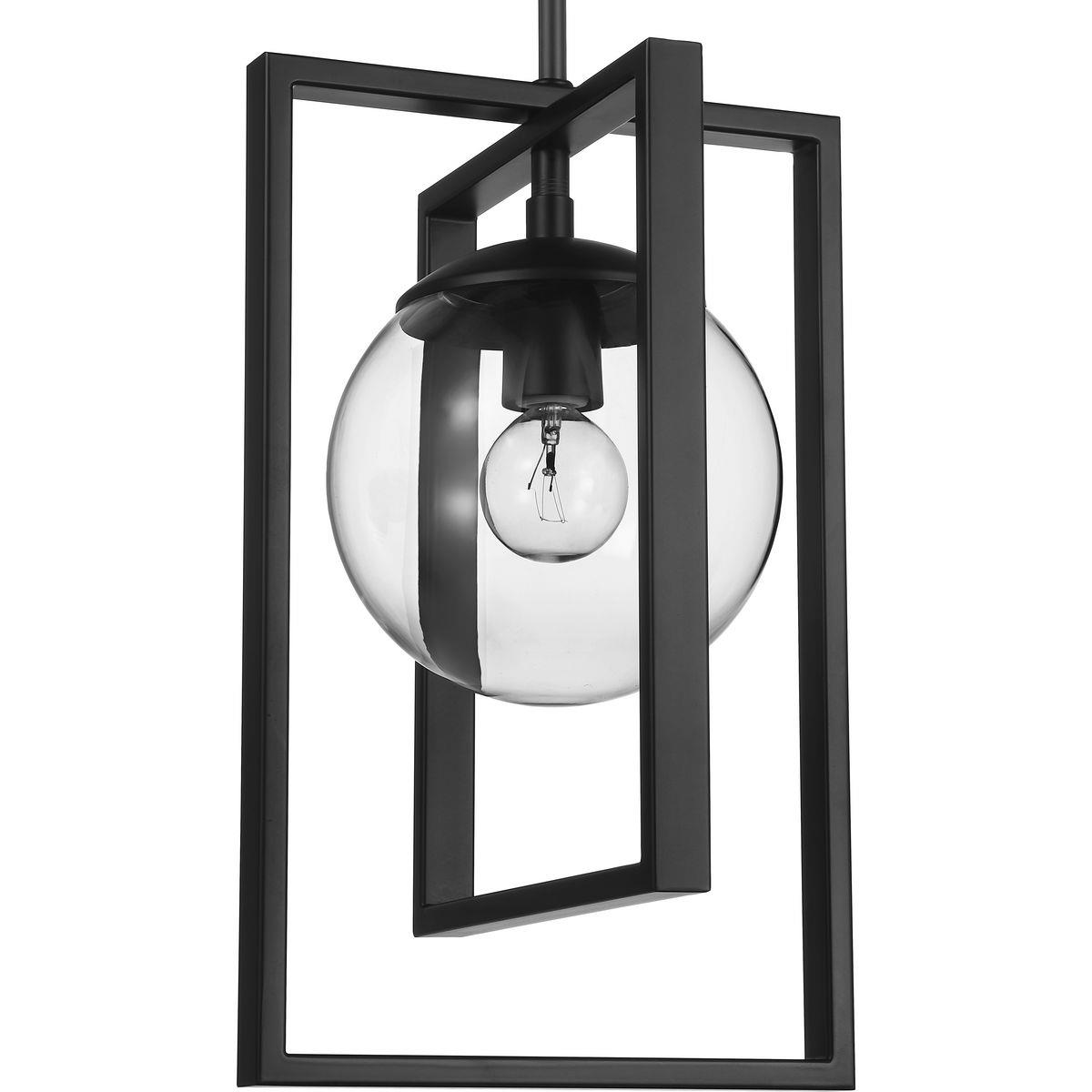 Change 1-Story Foyer Light to P500283-___ Atwell 1-Light Pendant, Finish TBD