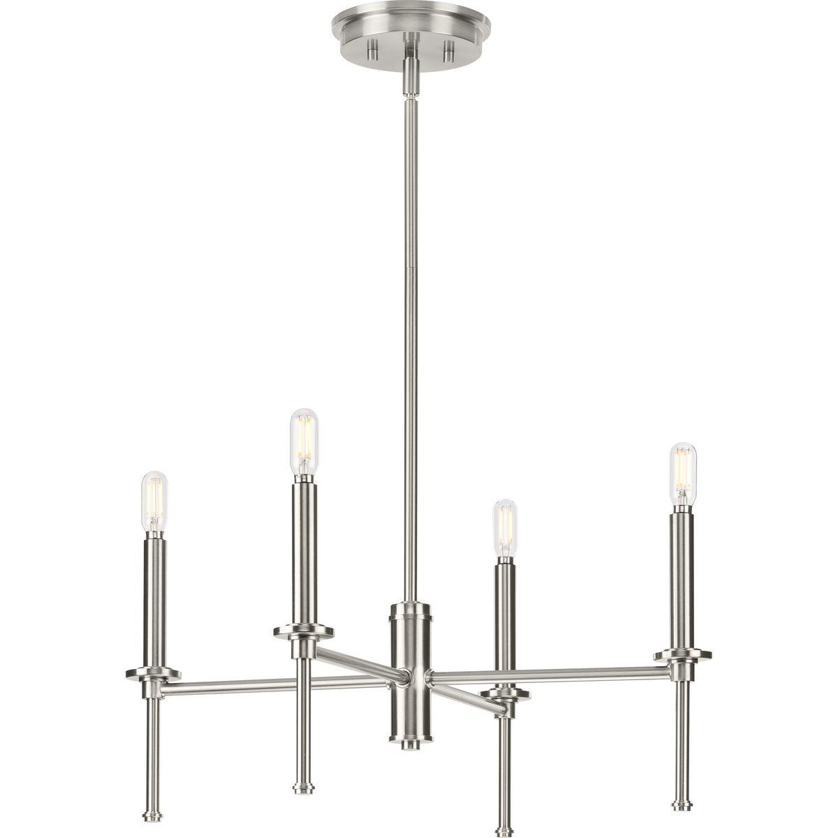 Change Breakfast Light to P400293-___ Elara Collection Four-Light Chandelier, Finish TBD