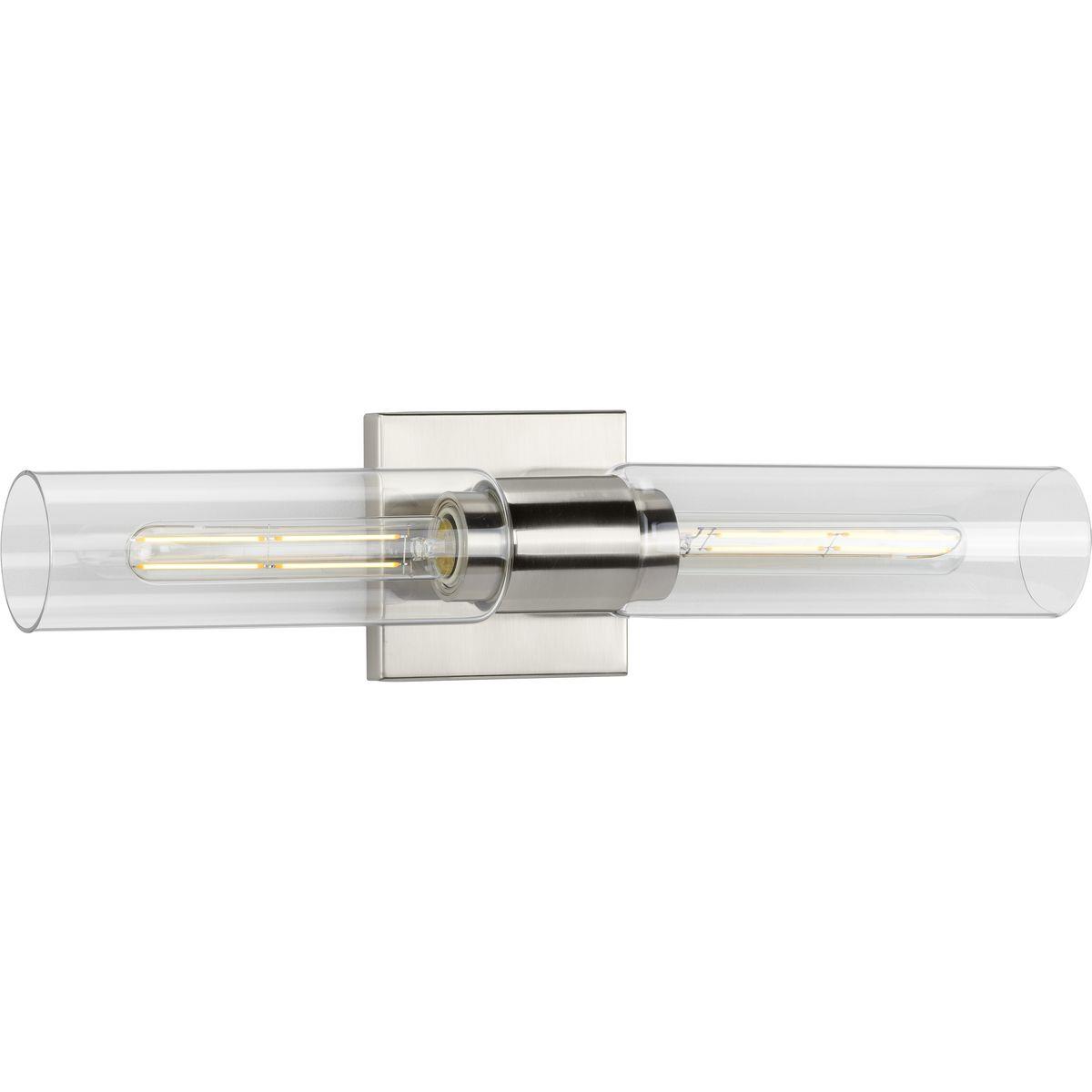 Change a 36" Vanity or Pedestal Light to P300300-009 Clarion Brushed Nickel