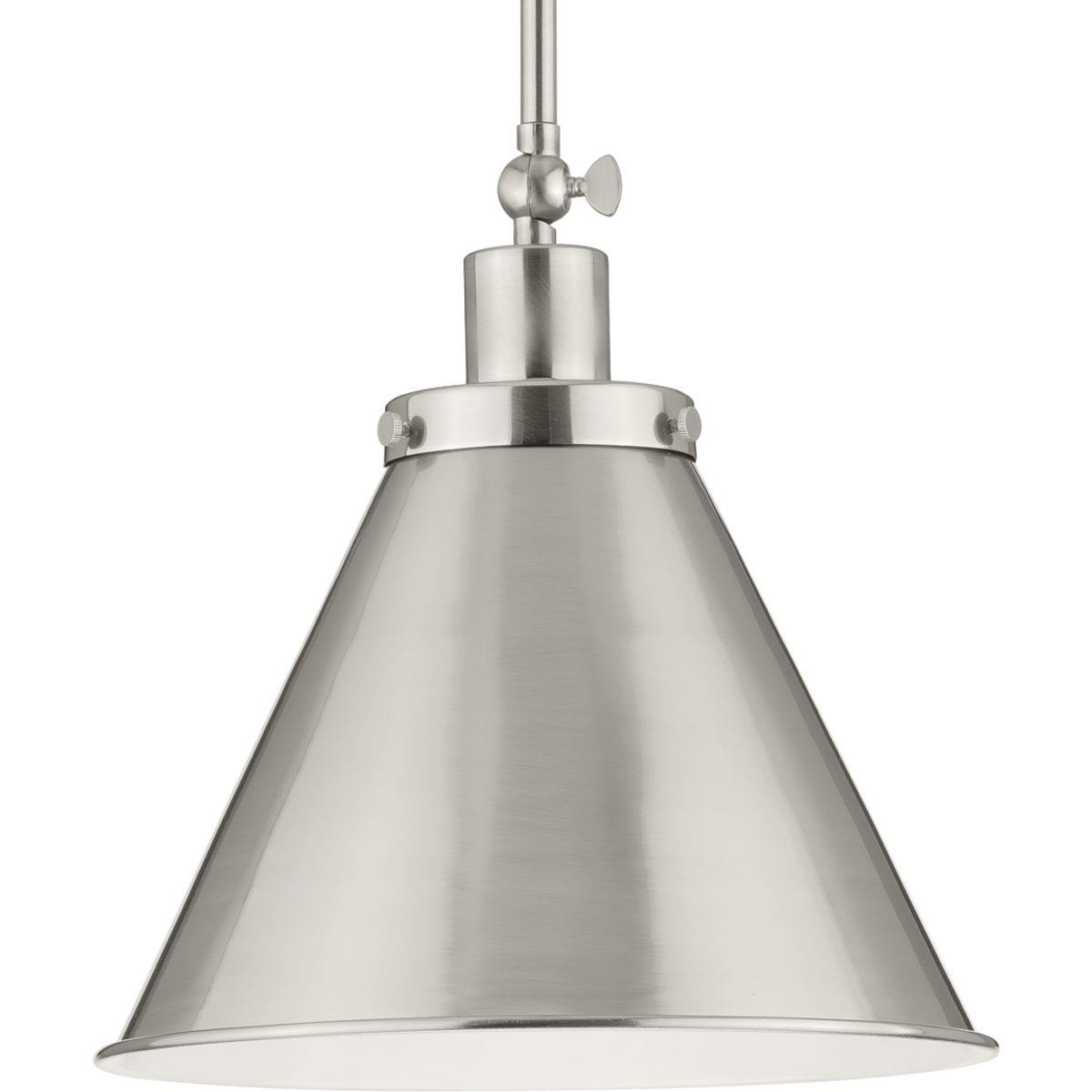 Change Recessed to P500325-009 Hinton 12.25in Brushed Nickel, Large Pendant