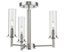 Change 1-Story Foyer Light to P400250-009 Kellwyn Brushed Nickel (9ft)