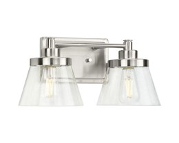 Change a 36" Vanity or Pedestal Light to P300349-009 Hinton Brushed Nickel
