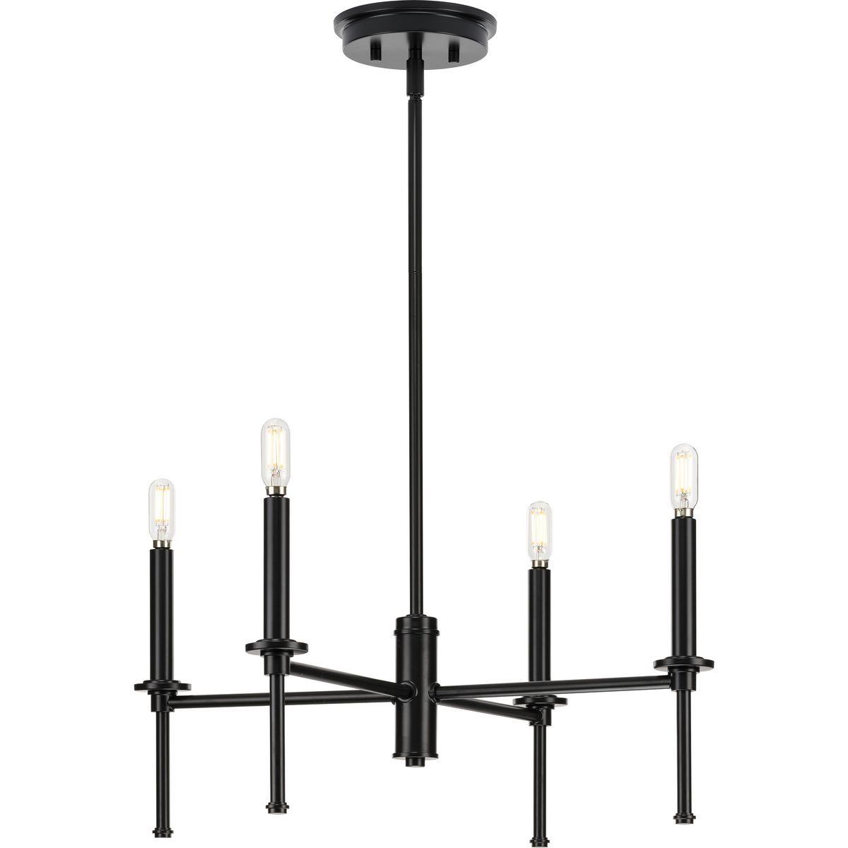 Change Breakfast Light to P400293-___ Elara Collection Four-Light Chandelier, Finish TBD