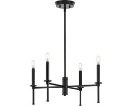 Change Breakfast Light to P400293-___ Elara Collection Four-Light Chandelier, Finish TBD