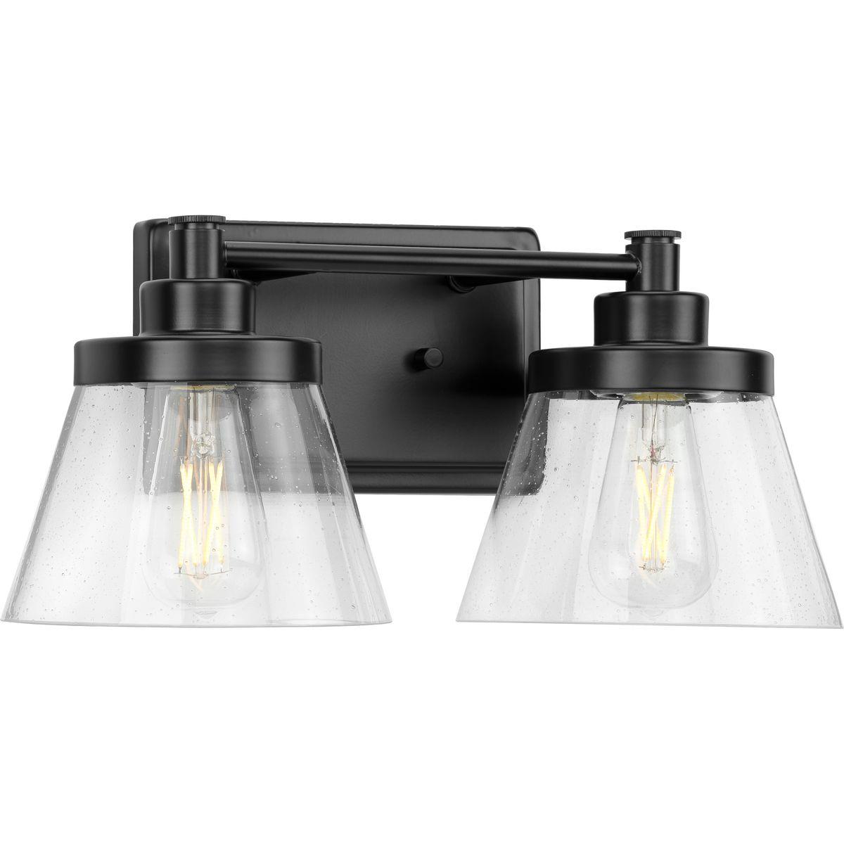 Change a 36" Vanity or Pedestal Light to P300349-31M Hinton Matte Black