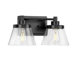 Change a 36" Vanity or Pedestal Light to P300349-31M Hinton Matte Black
