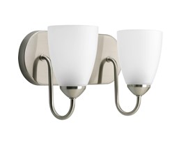 Change 54-60 inch Vanity Light to (2) 36 inch Vanity Lights
