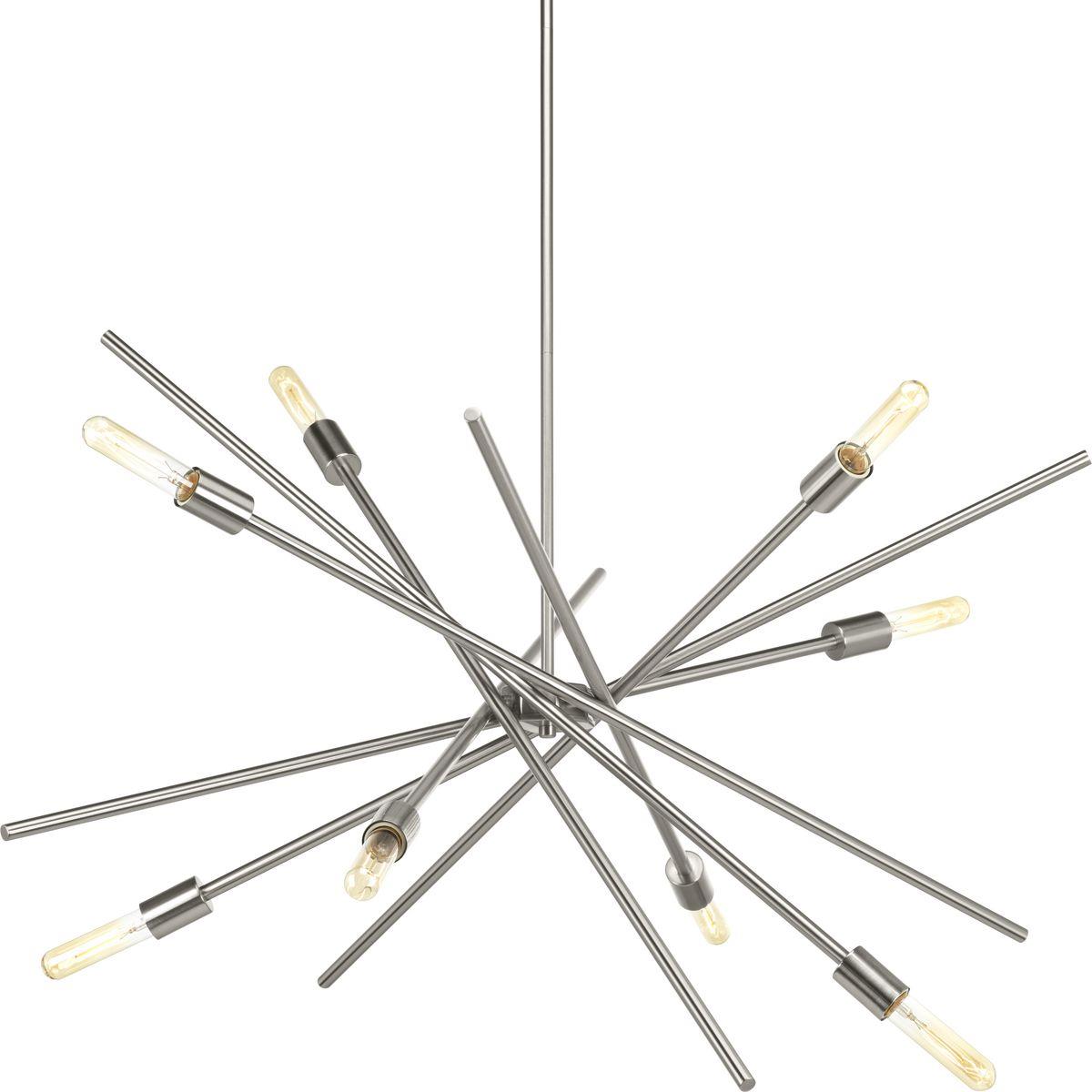 Change Dining Room Light to P400109-009 Astra Brushed Nickel