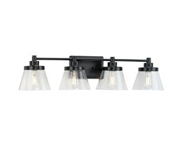 Change a 66" to 84" Vanity Light to P300351-31M Hinton Matte Black