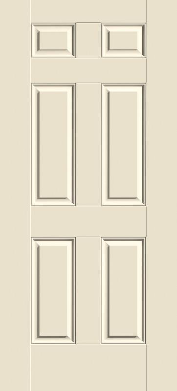 Therma-Tru Entry Door S210 Smooth-Star 6 Panel - Paint Grade