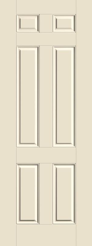Therma-Tru Entry Door S810 Smooth-Star 6 Panel - Paint Grade