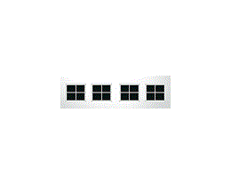 Add Decorative Glass & Inserts to 16x7 Door - priced per door