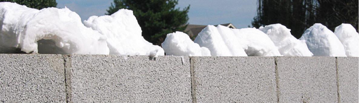 Block Fill Foam Insulation