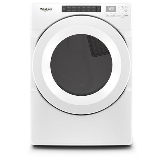 Whirlpool WED5620HW 7.4 CuFt Front Load Electric Dryer Energy Star, Advanced Moisture Sensing, Wrinkle Shield - White