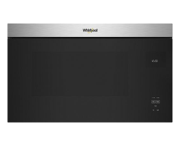 Whirlpool WMMF5930PZ 1.1CuFt Flush Mount Microwave, Turntable-Free, 3-Speed 300 CFM, 1,000 Watt - Fingerprint Resistant