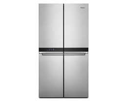 Whirlpool WRQA59CNKZ 19.4CuFt 4-Door French Door Counter Depth Refrigerator, ADA, LED Light – Fingerprint Resistant SS