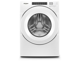 Whirlpool WFW560CHW 4.3CuFt Closet-Depth Front Load Washer, Energy Star, Intuitive Control, Sanitize Cycle - White